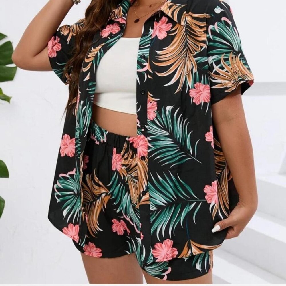 WOMENS SHORT SET BRANDNEW NO TAG SIZE 3X